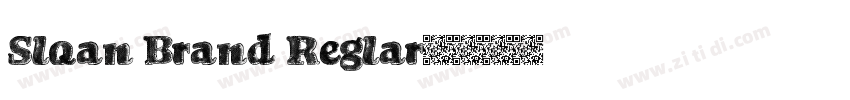 Sloan Brand Reglar字体转换